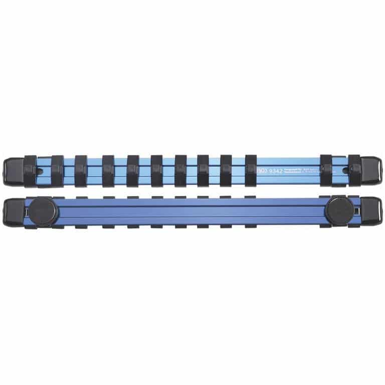Halteschiene für 12 Steckschlüssel-Einsätze | magnetisch | für Antrieb 6,3 mm (1/4")
