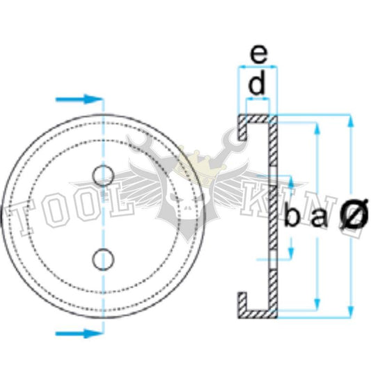 GUMMITELLER, Ø = 100 mm