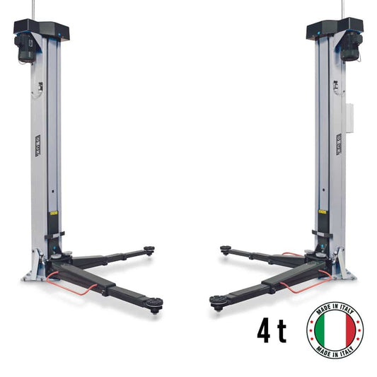 OMCN 199 ALFA Autolift, 2 Säulen Hebebühne, 4000Kg, (Made in Italy)