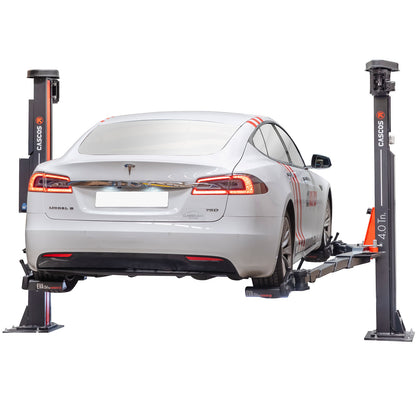 2 Säulen "Spindel" Hebebühne für Elektrofahrzeuge Cascos C-4S-XL-EVA